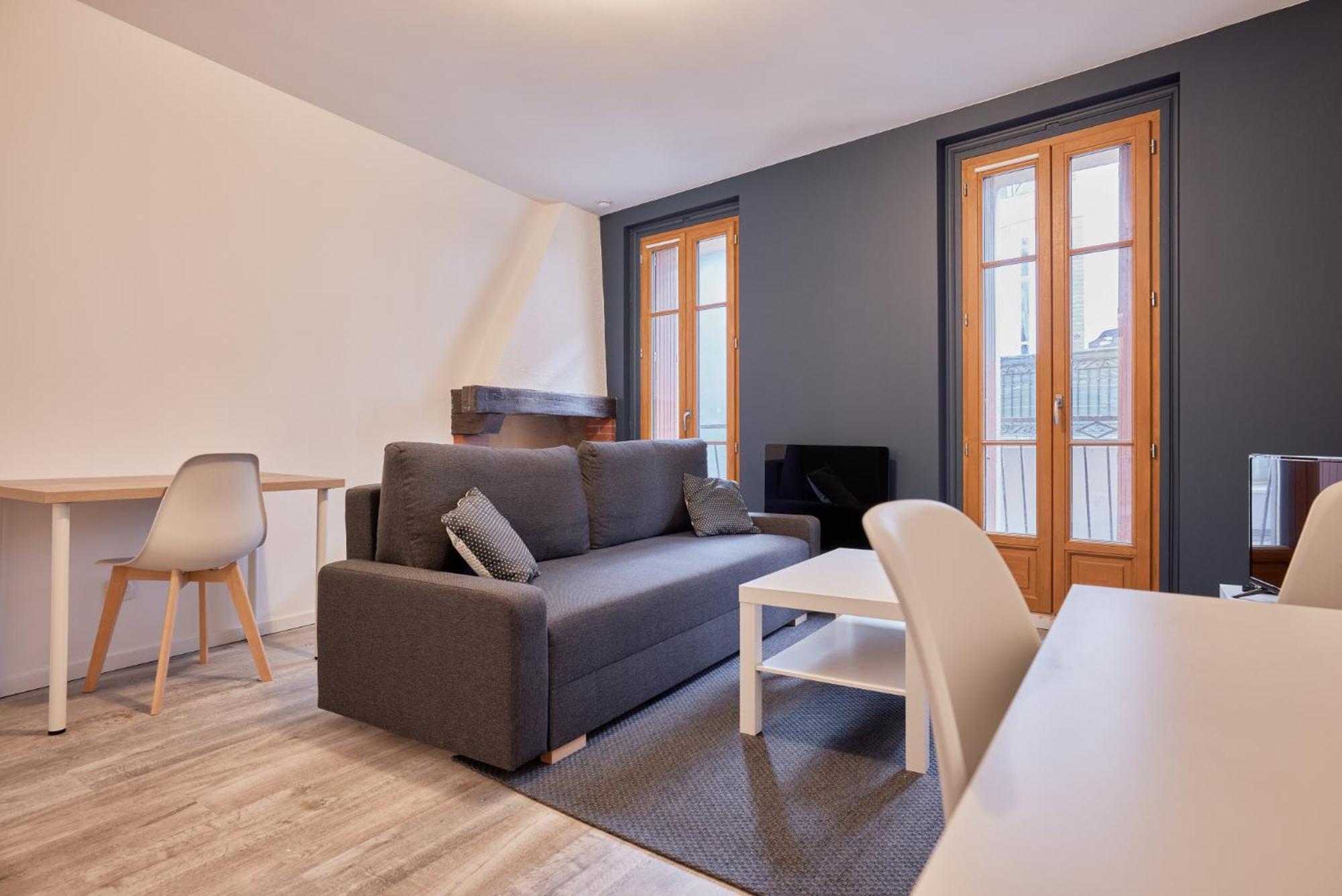 T2Lescordeliers Apartman Pamiers Szoba fotó