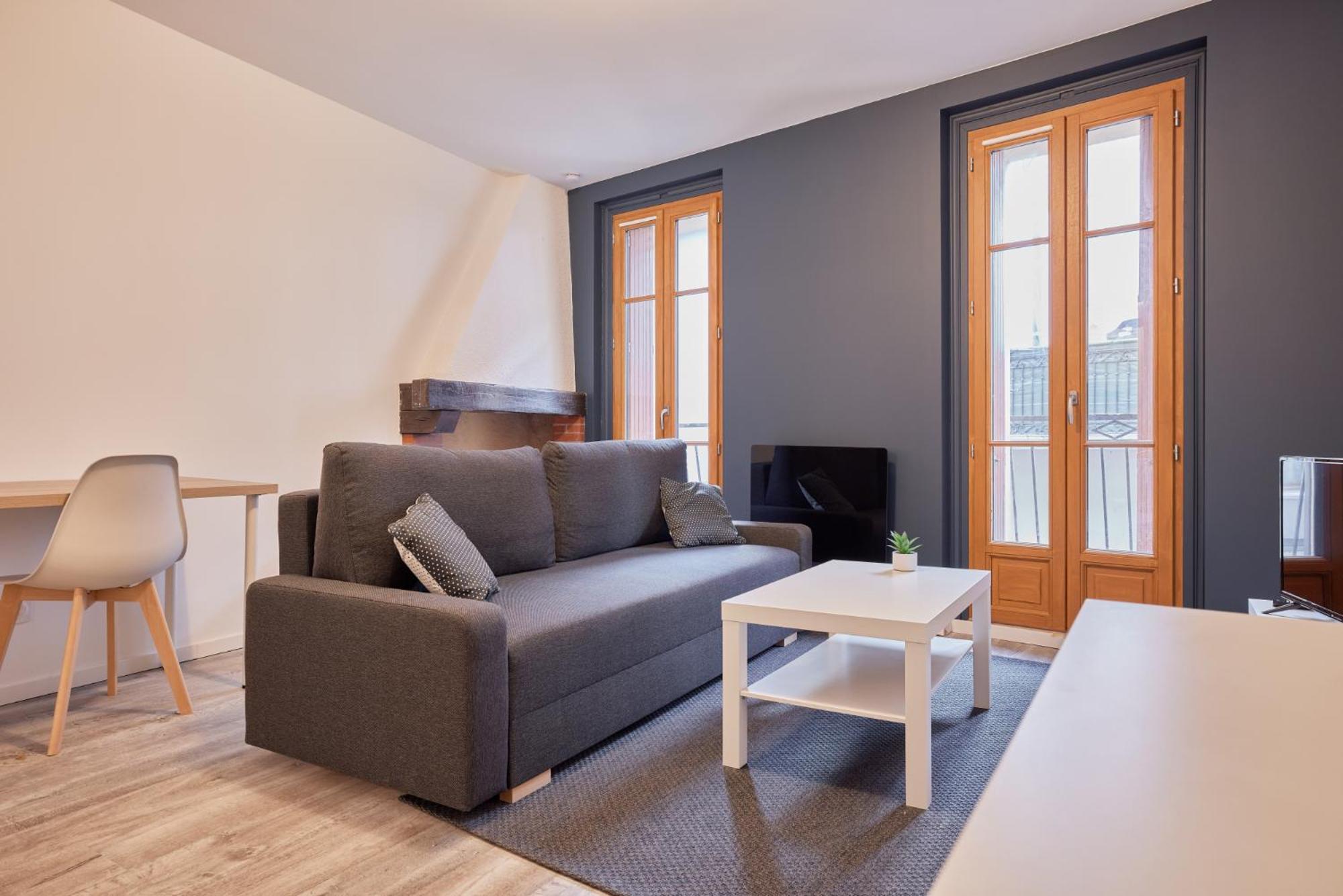 T2Lescordeliers Apartman Pamiers Szoba fotó